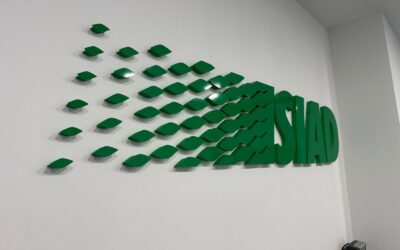 PVC 3D logo a styrodur